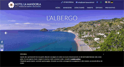 Desktop Screenshot of hotel-lamandorla.it